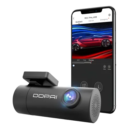 Câmera Veicular Ddpai Mini Pro 1296p Com Wi-fi Ângulo De 140° Visão Noturna Sensor G E Lente Rotativa 330° Câmera Veicular Ddpai Mini Pro 1296p Com Wi-fi Ângulo De 140° Visão Noturna Sensor G E Lente Rotativa 330°